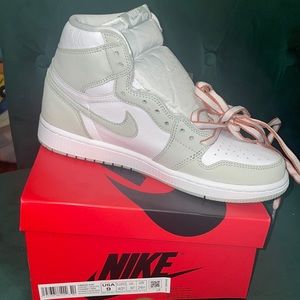 Jordan 1 High OG SEAFOM/WHITE sneakers